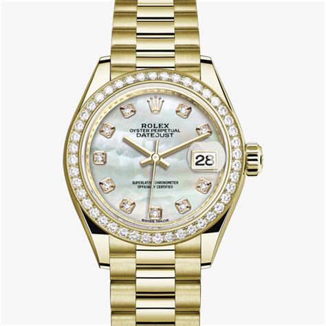 lady Datejust oyster gold